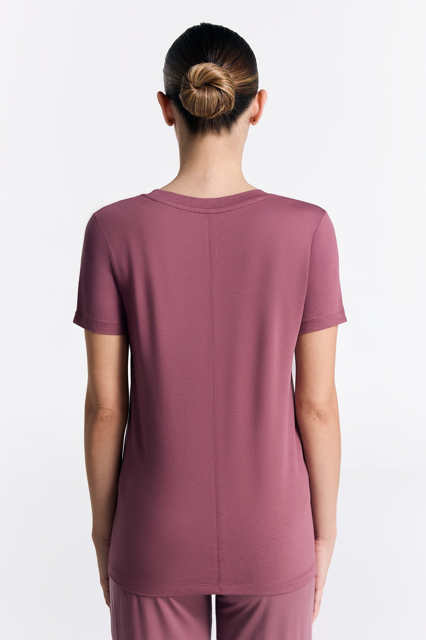 T1100-39 | TENCEL™ Active Damen Kurzarmshirt - Nocturne