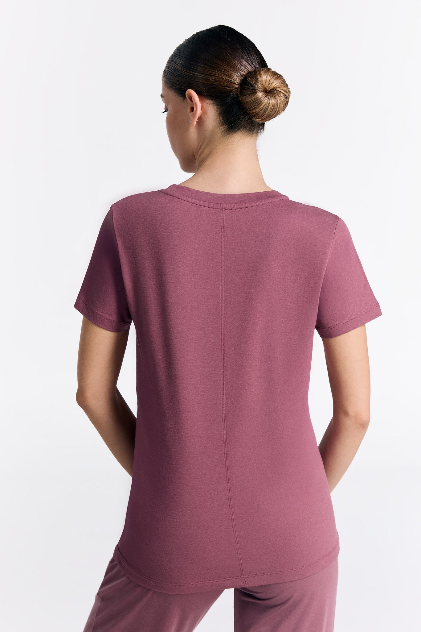 T1100-39 | TENCEL™ Active Damen Kurzarmshirt - Nocturne