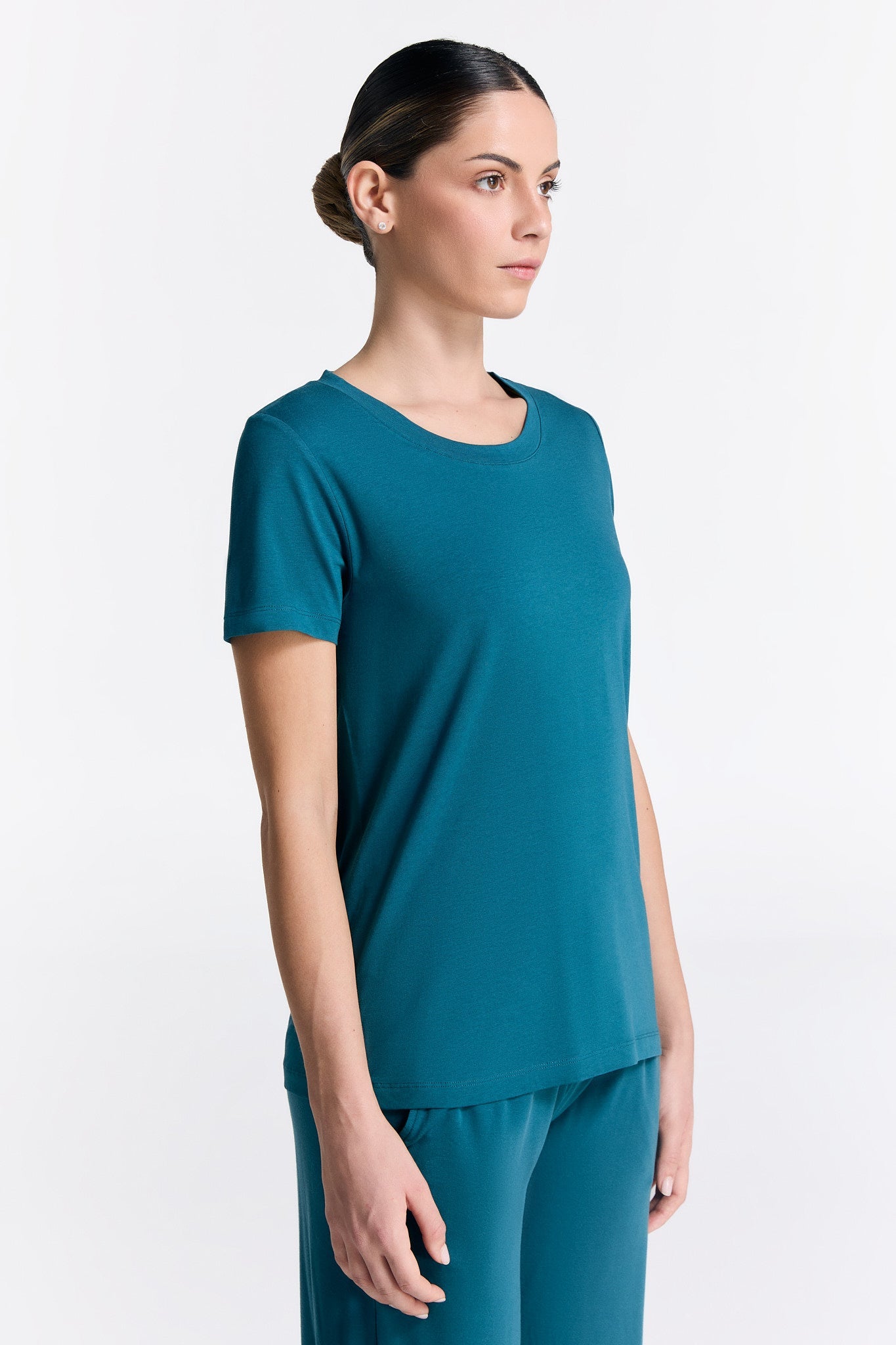 T1100-43 | TENCEL™ Active Damen Kurzarmshirt - Libelle