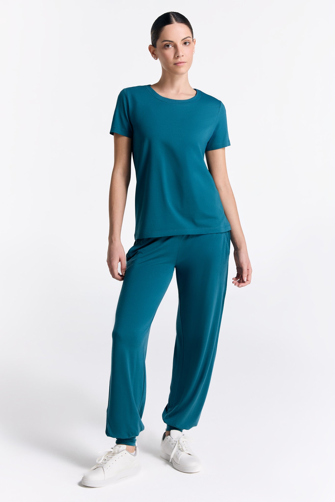 T1100-43 | TENCEL™ Active Damen Kurzarmshirt - Libelle