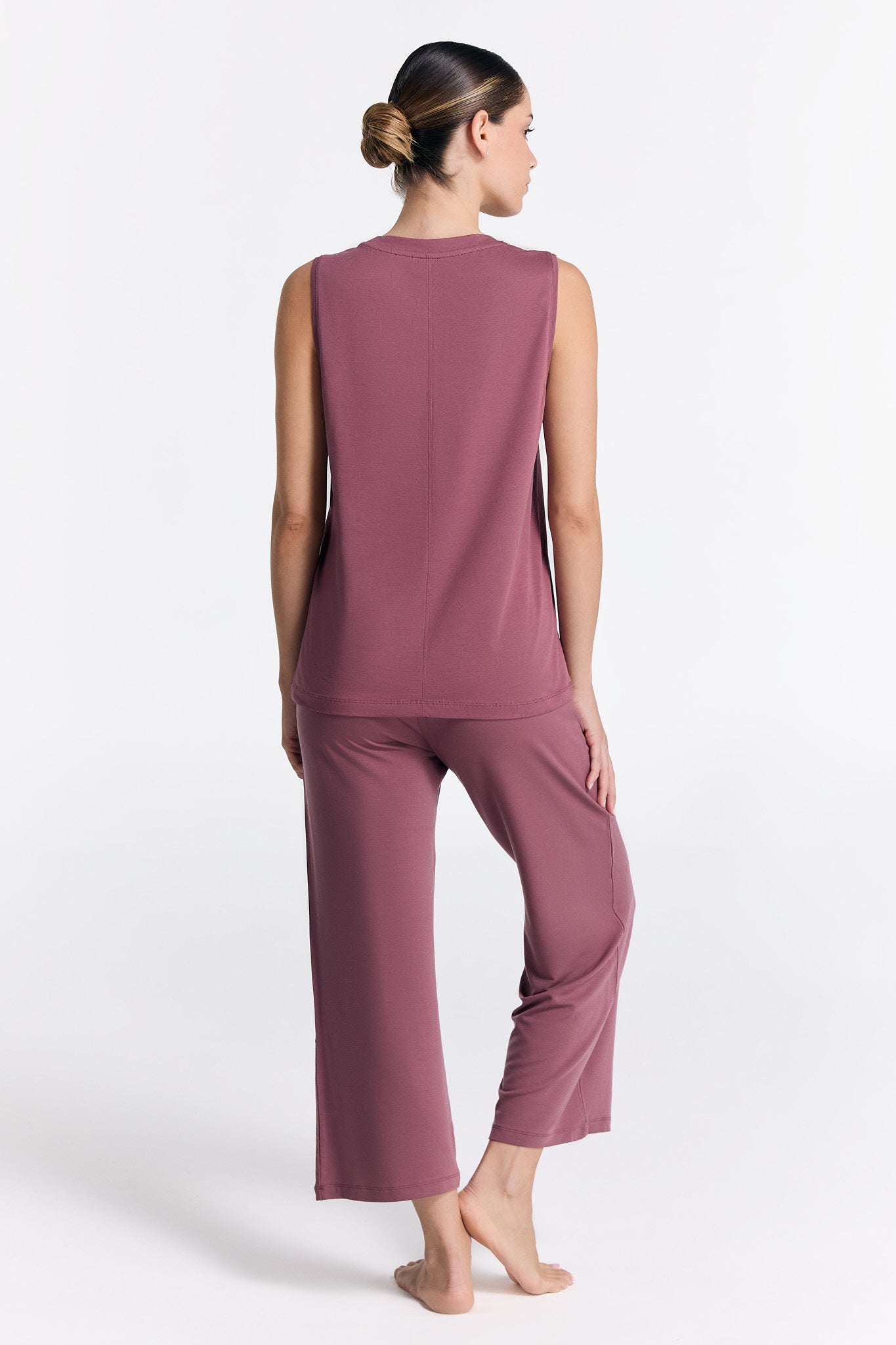 T1211-39 | TENCEL™ Active Damen Top hochgeschlossen - Nocturne