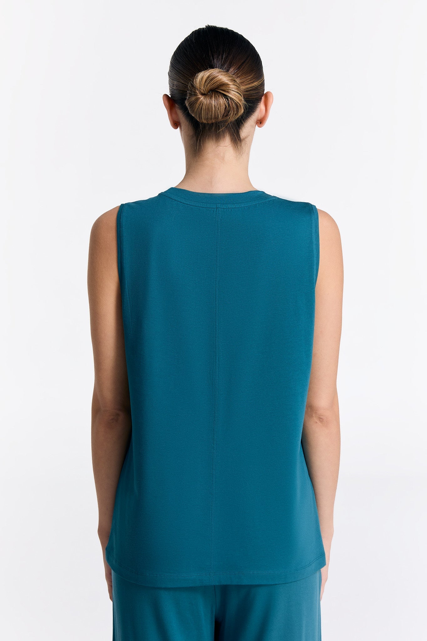 T1211-43 | TENCEL™ Active Damen Top hochgeschlossen - Libelle