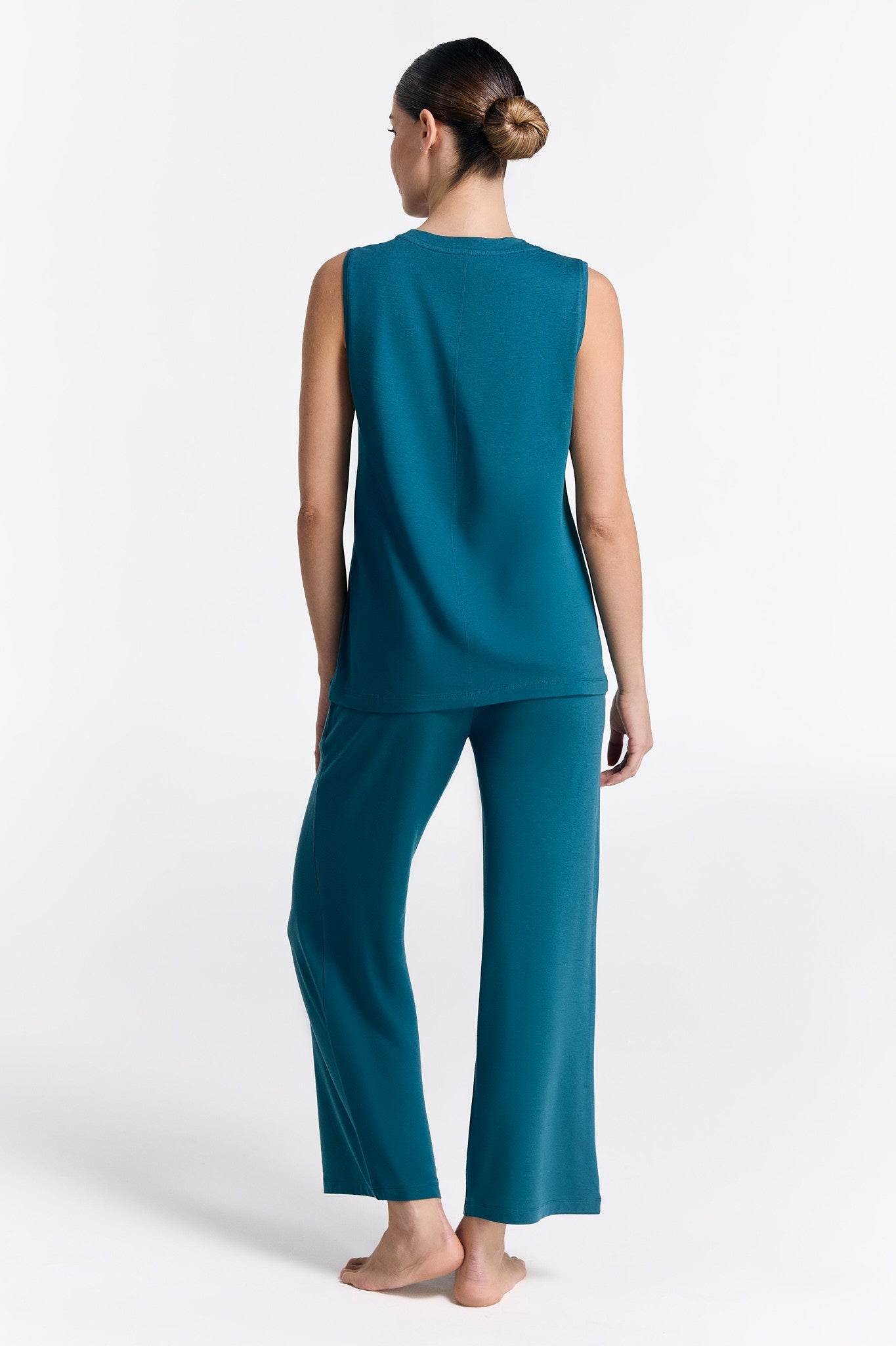 T1322-43 | TENCEL™ Intimate Damen Wide Leg Hose - Libelle