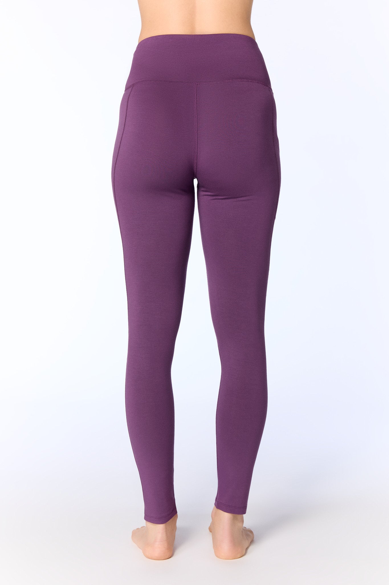 T1306-41 | Damen Leggings - Weinbeere