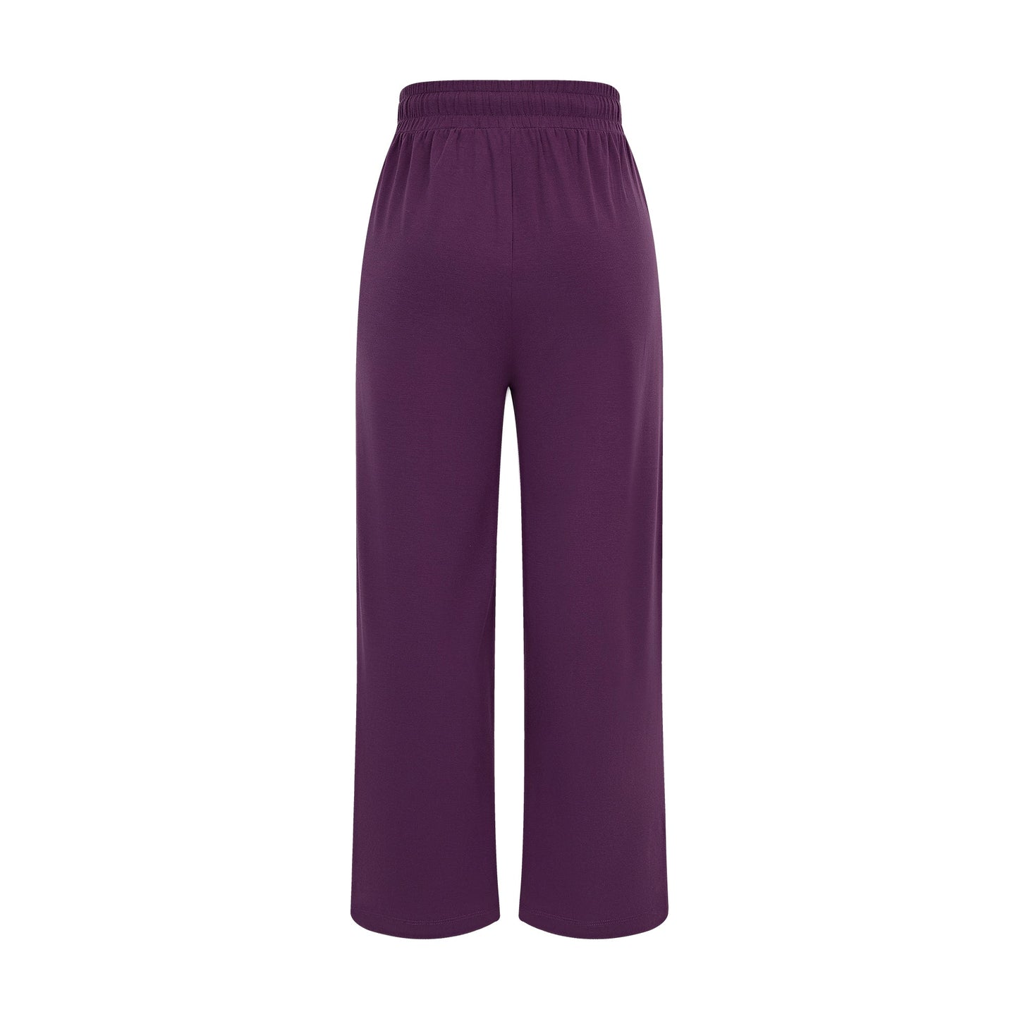 T1322-41 | TENCEL™ Intimate Damen Wide Leg Hose - Weinbeere
