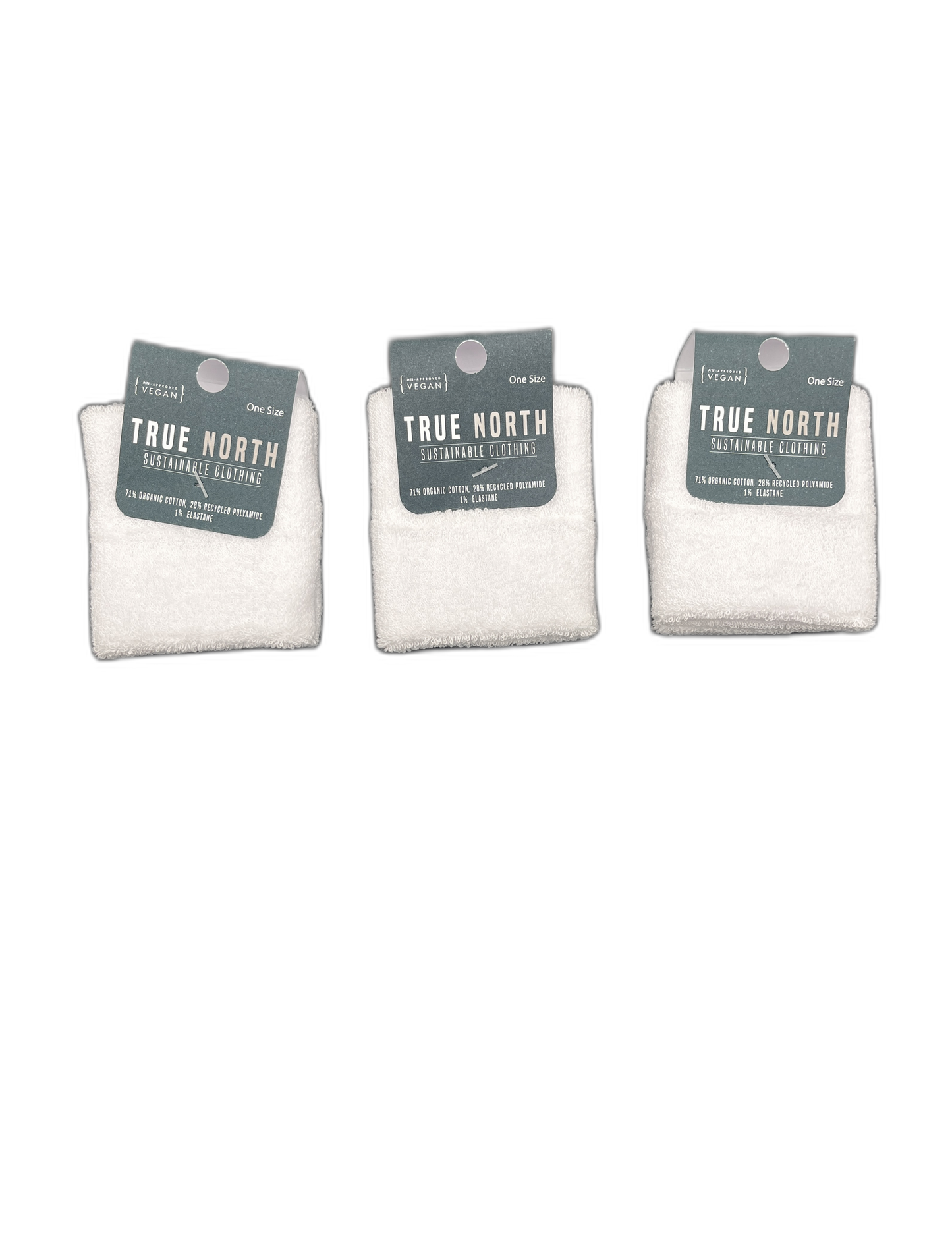 T3002-02 | Schweißband (3er Pack) - White