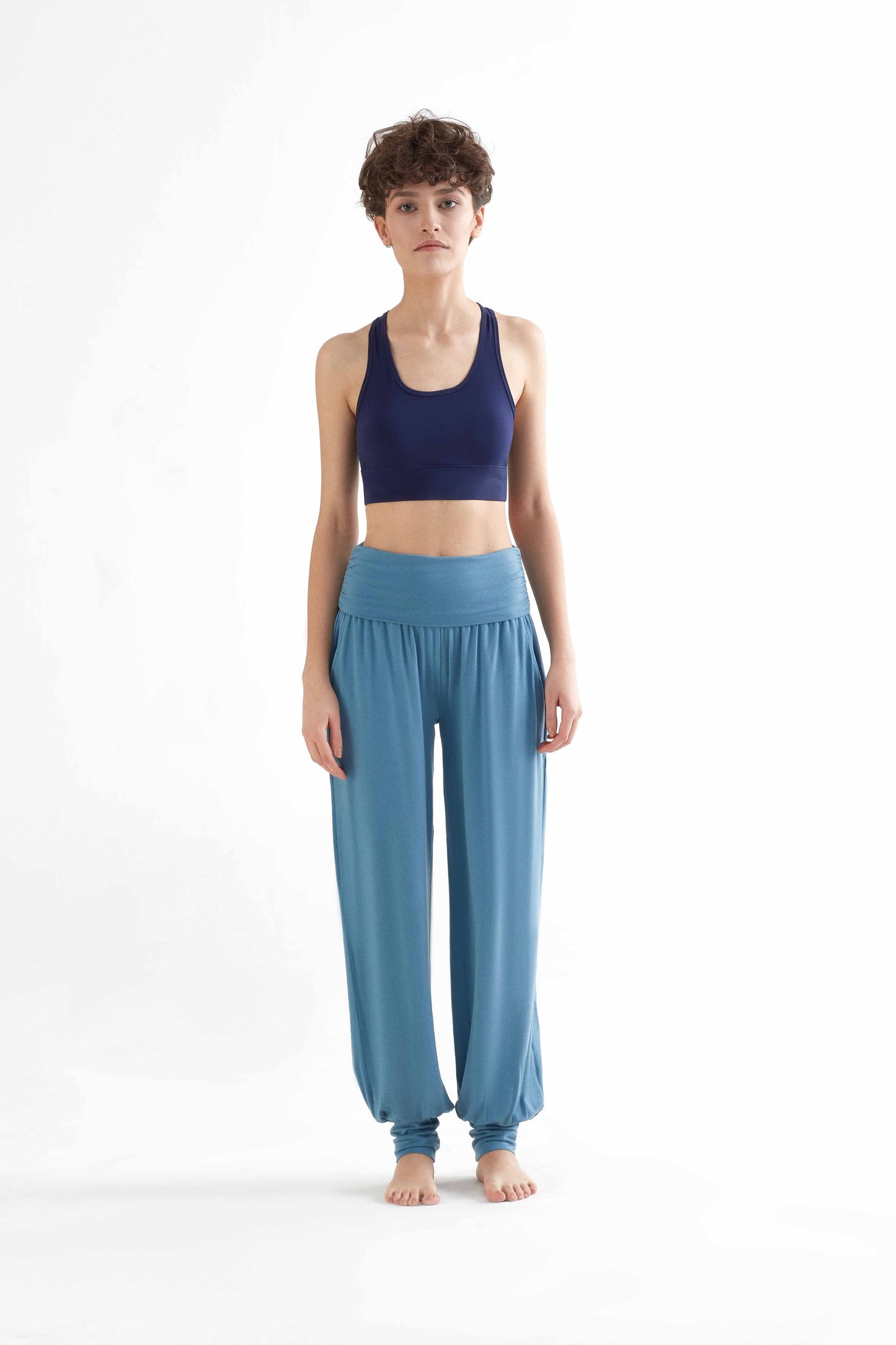 T1200-03 | Damen Sport BH recyclet - Navy