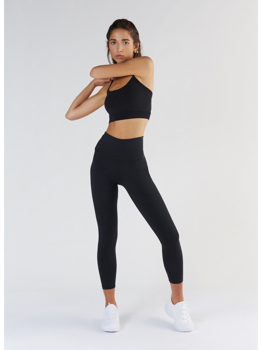 T1201-01 | TENCEL™ Active Damen Bra Top - Black