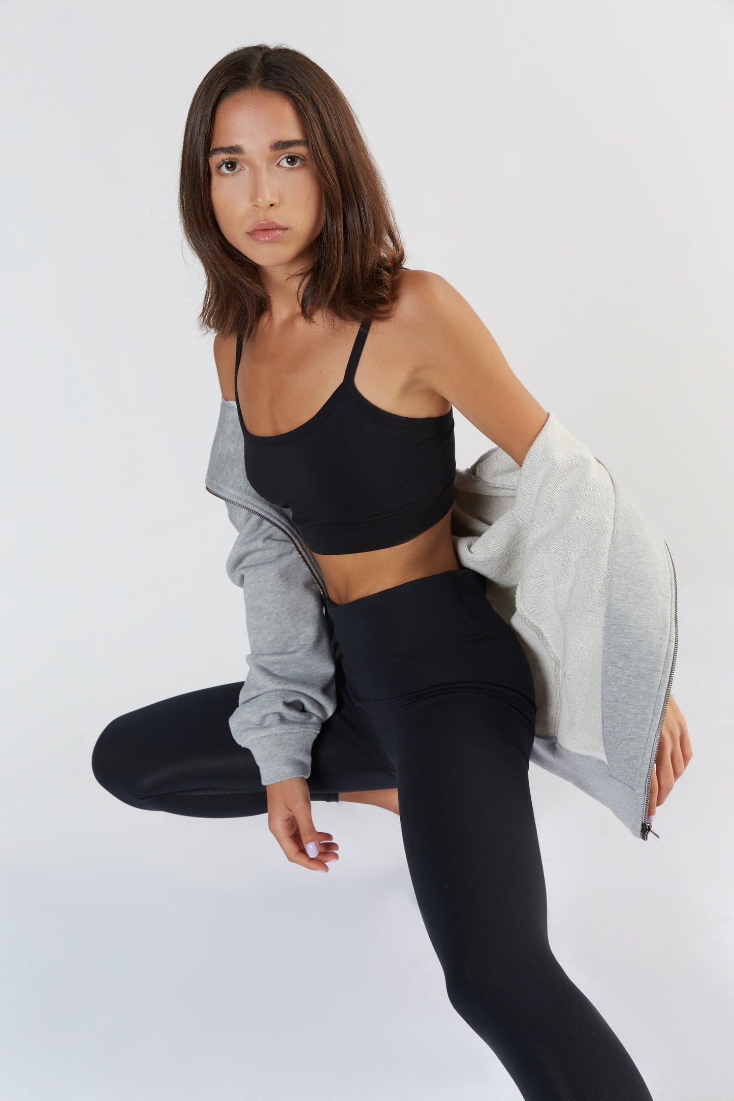 T1201-01 | TENCEL™ Active Damen Bra Top - Black