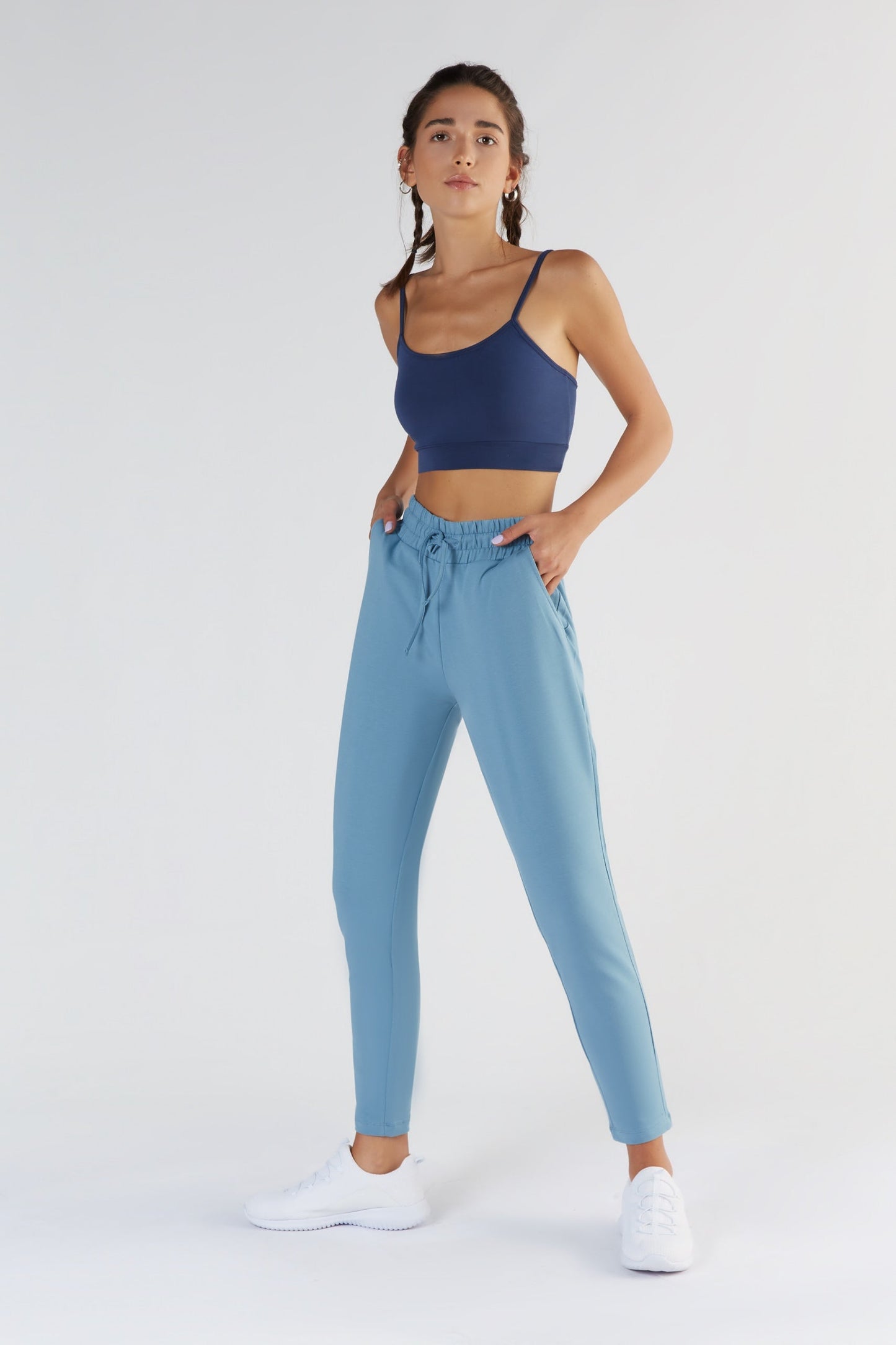 T1201-03 | TENCEL™ Active Damen Bra Top - Navy