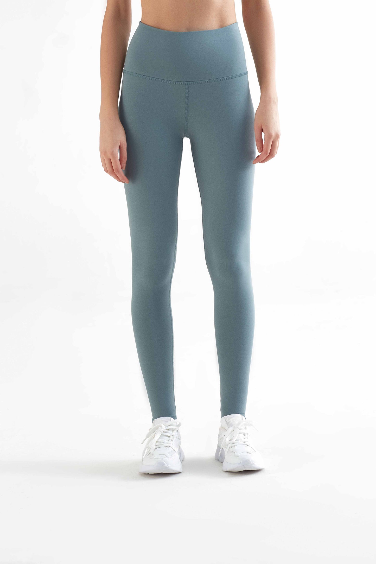T1300-07 | Damen Leggings recyclet - Light Grey