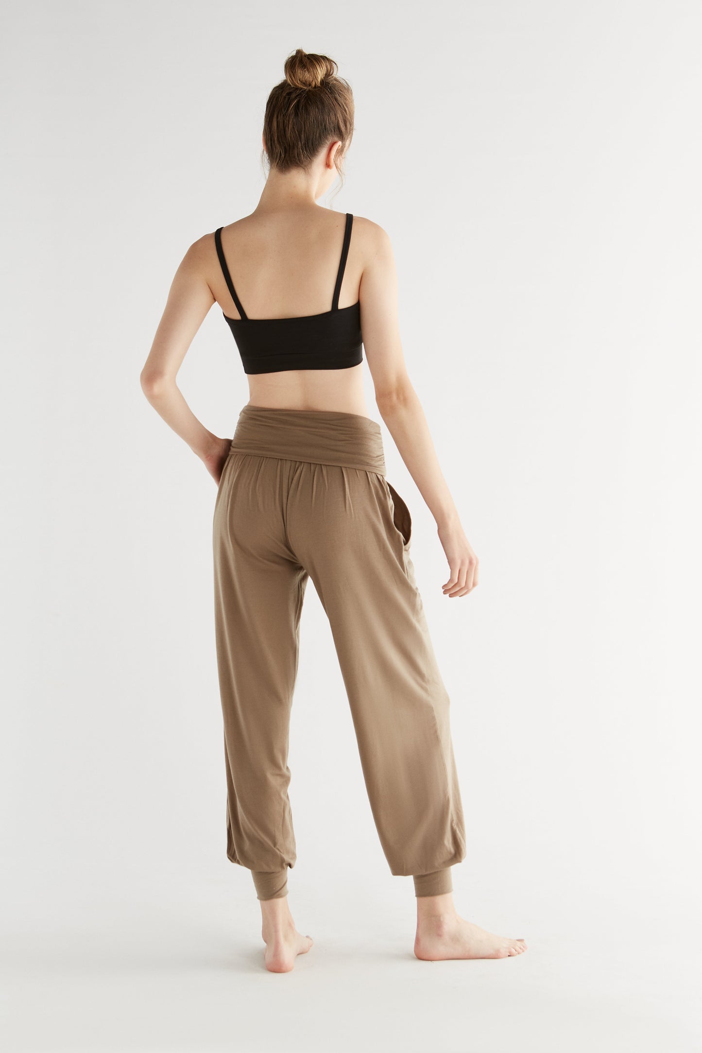 T1320-21 | TENCEL™ Intimate Damen Yoga Hose - Mink