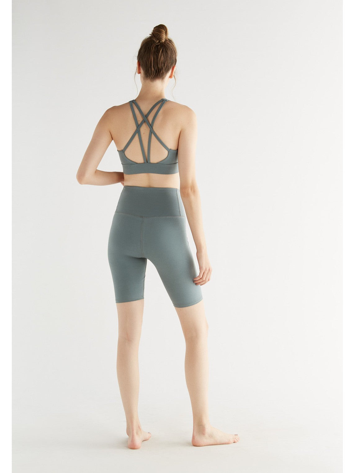 T1331-07 | Damen Fit Shorts - Light Grey