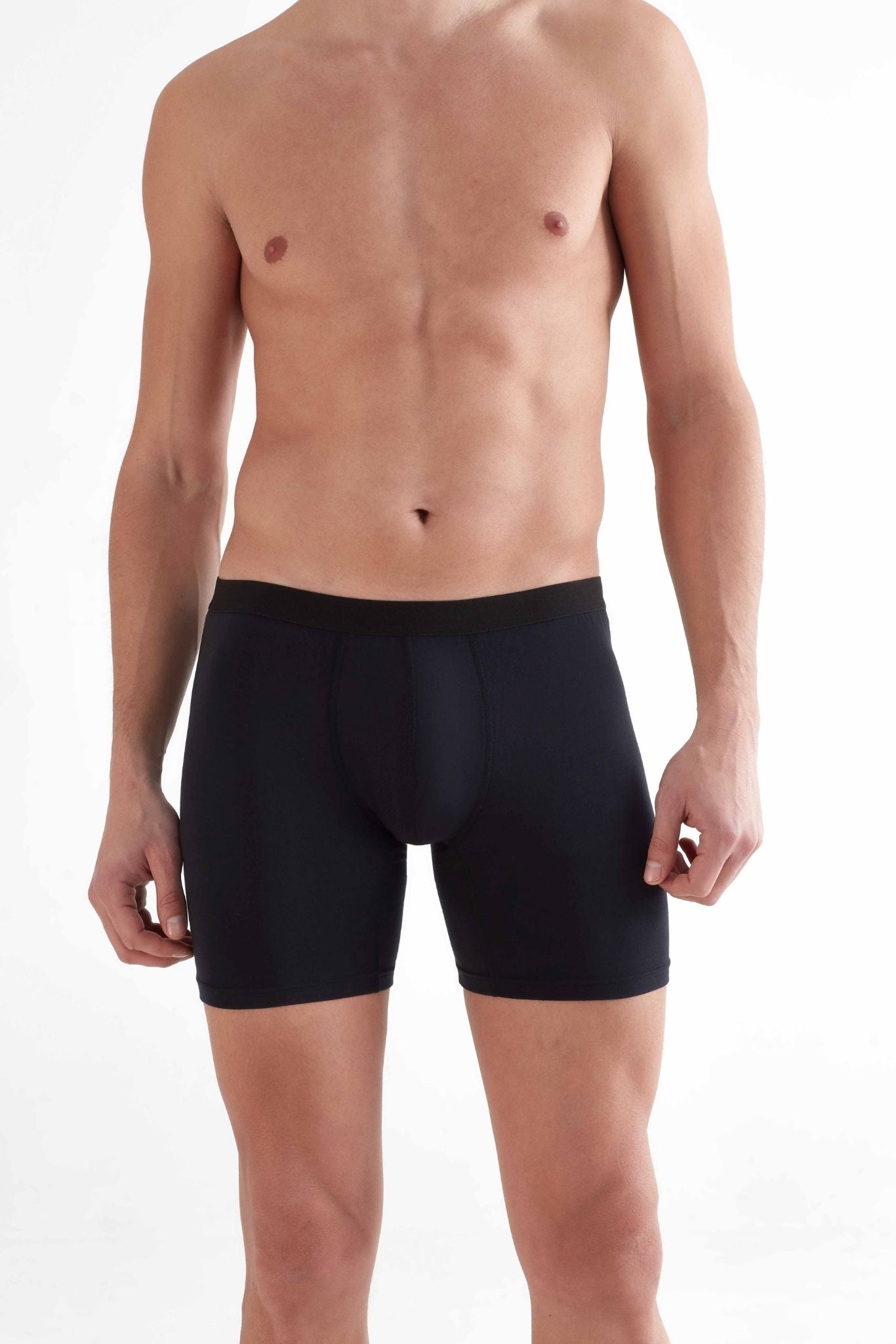 T2400-01 | TENCEL™ Intimate Herren Trunkshorts - Black
