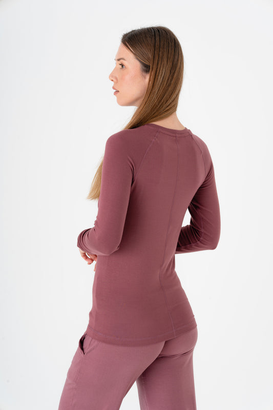 T1110-39 | TENCEL™ Active Damen Langarmshirt - Nocturne