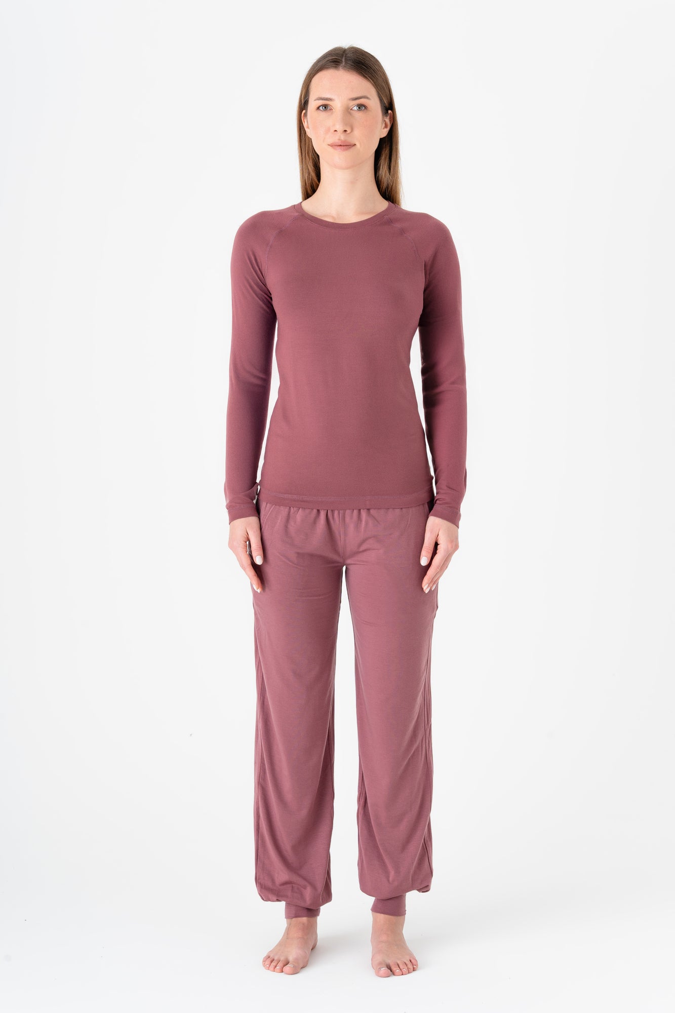 T1110-39 | TENCEL™ Active Damen Langarmshirt - Nocturne