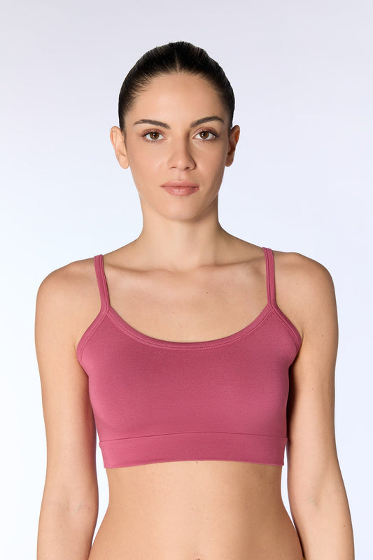T1201-54 | TENCEL™ Active Damen Bra Top- Rosenwein