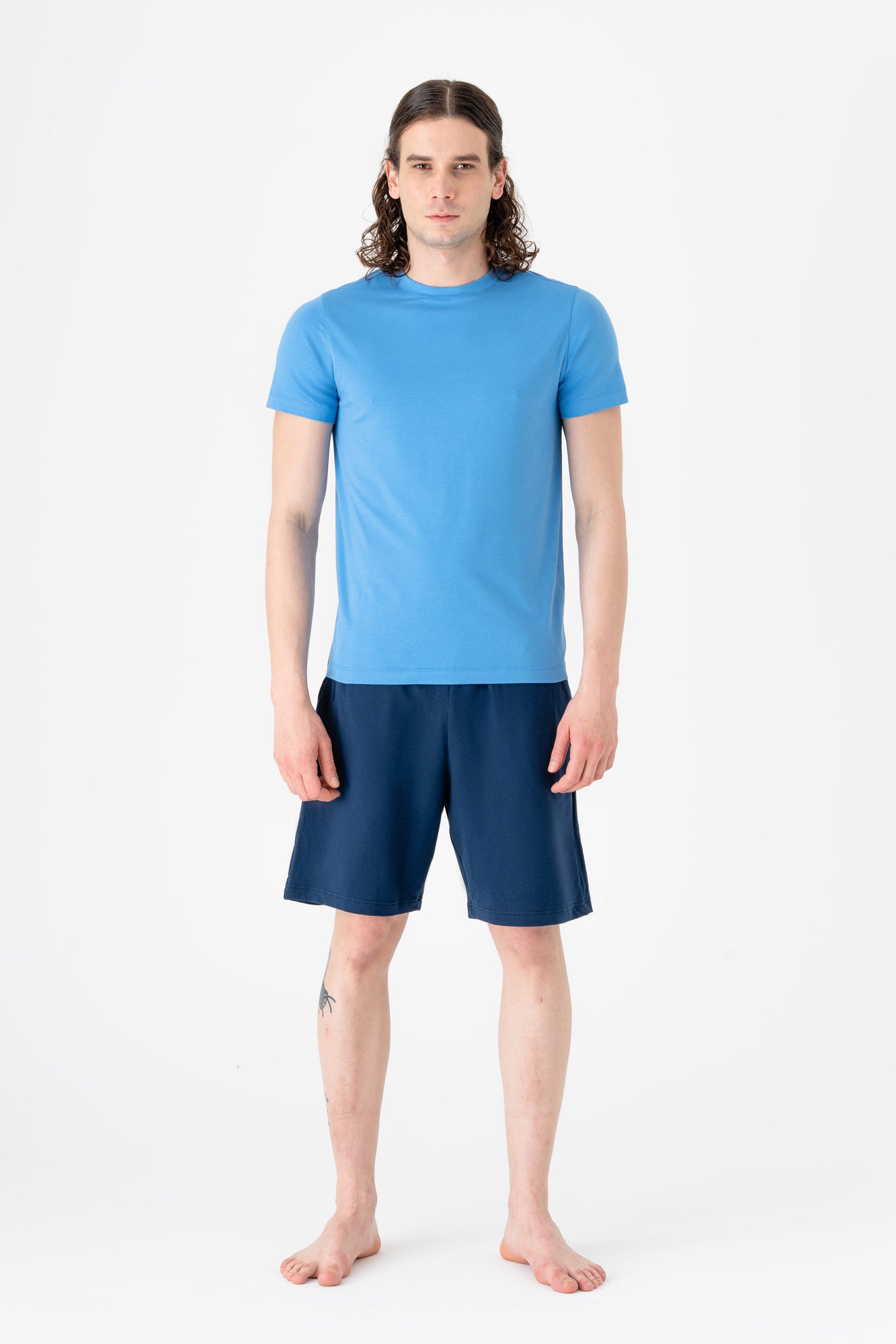 T2100-53 | TENCEL™ Active Herren T-Shirt - Aquamarin