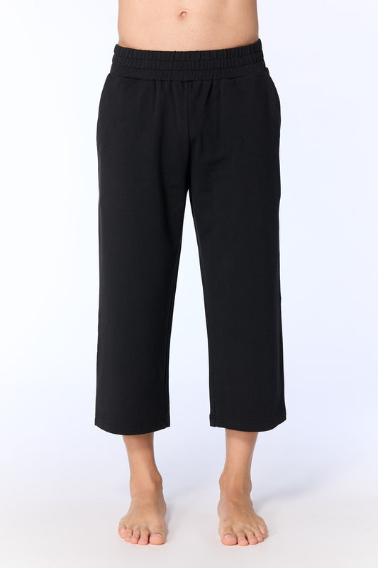 T2315-01 | Herren Caprihose - Schwarz