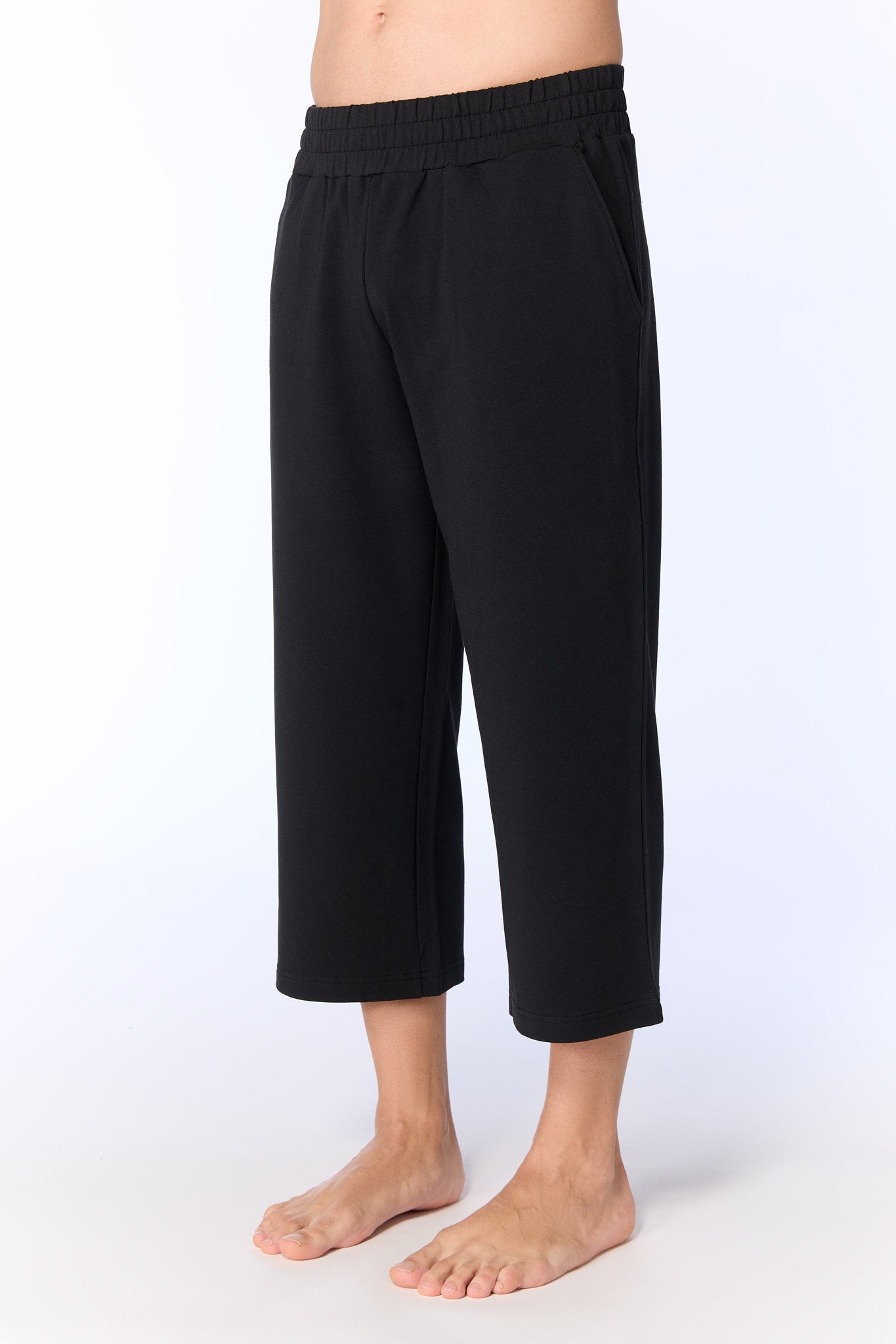 T2315-01 | Herren Caprihose - Schwarz