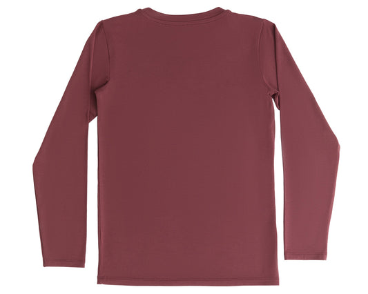 T5010-08 |  Kinder Shirt  - Burgundy