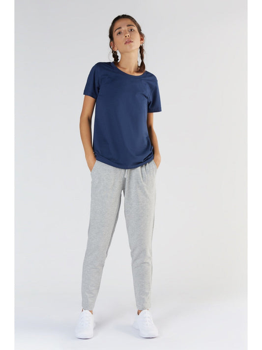 T1100-03 | TENCEL™ Active Women Short Sleeve - Navy