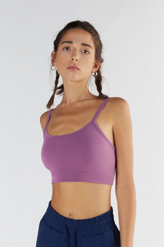 T1201-16 | TENCEL™ Active Women Bra Top - Purple Nitro
