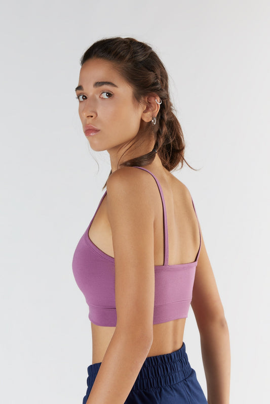 T1201-16 | TENCEL™ Active Women Bra Top - Purple Nitro
