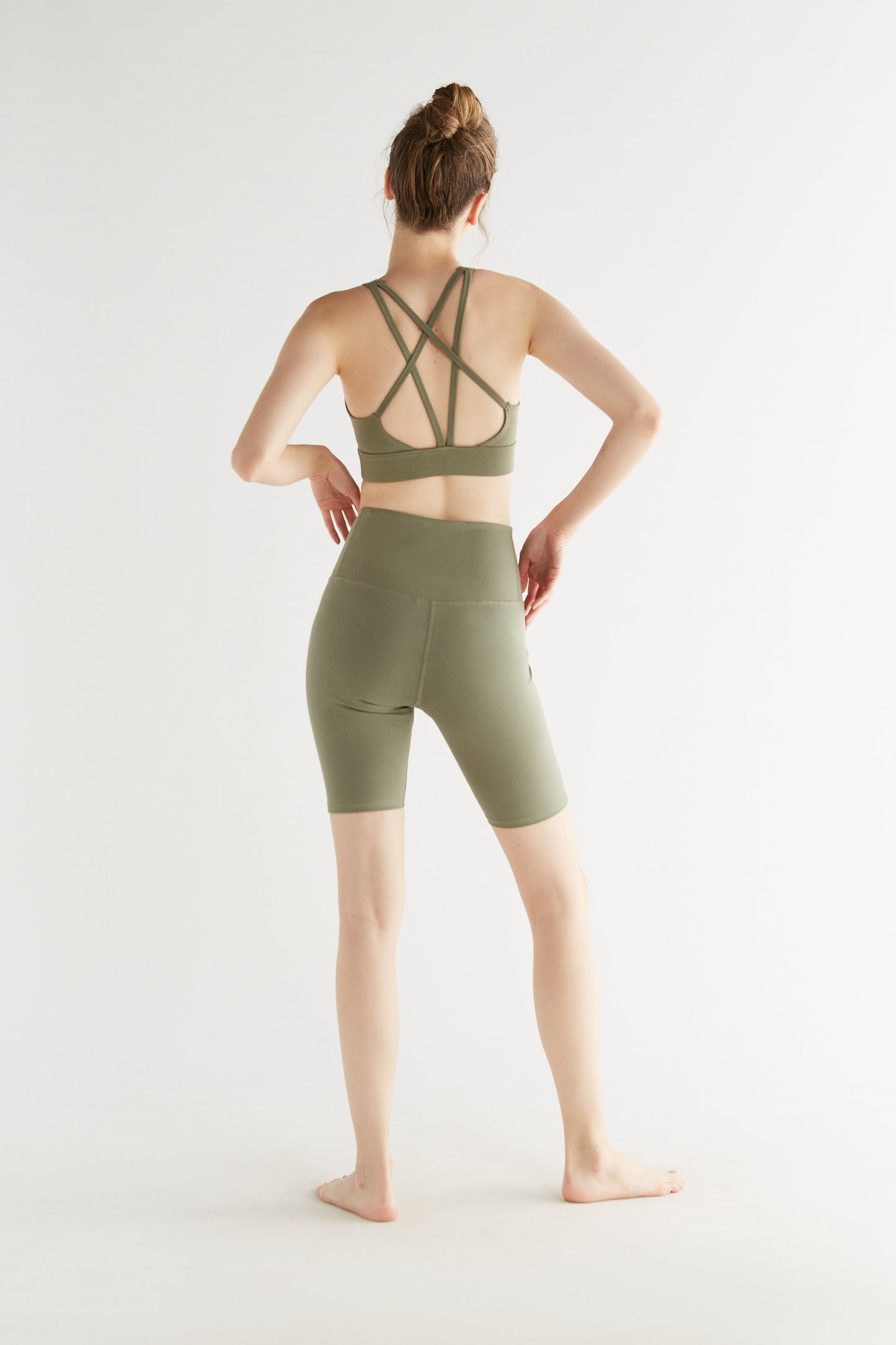 T1202-05 | Women Yoga Top recyclet - Light Green