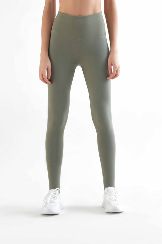 T1300-05 | Women Leggings recyclet - Light Green