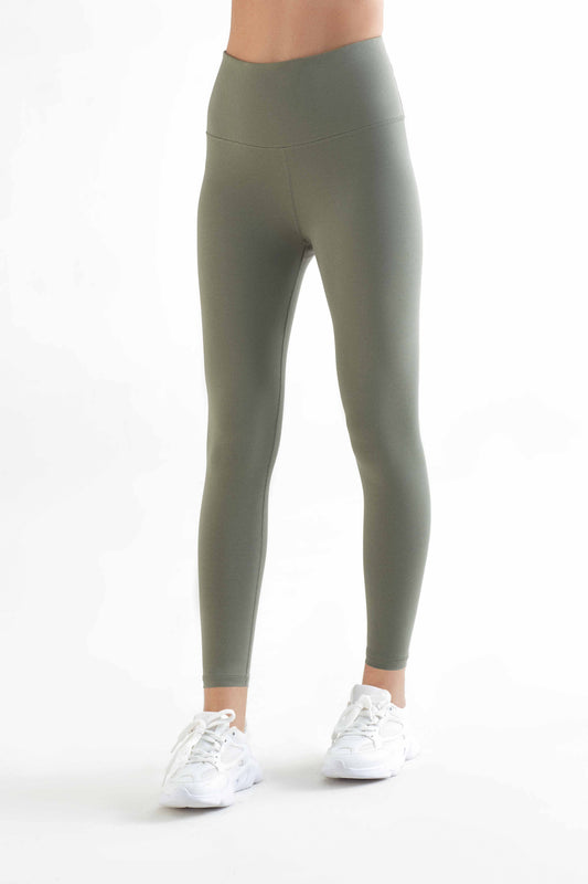 T1310-05 | Women 7/8 Leggings recyclet - Light Green