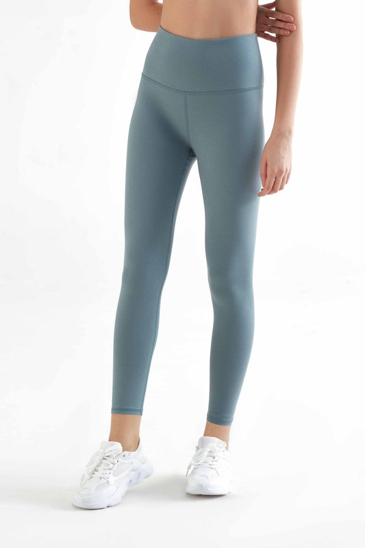 T1310-07 | Women 7/8 Leggings recyclet - Light Grey