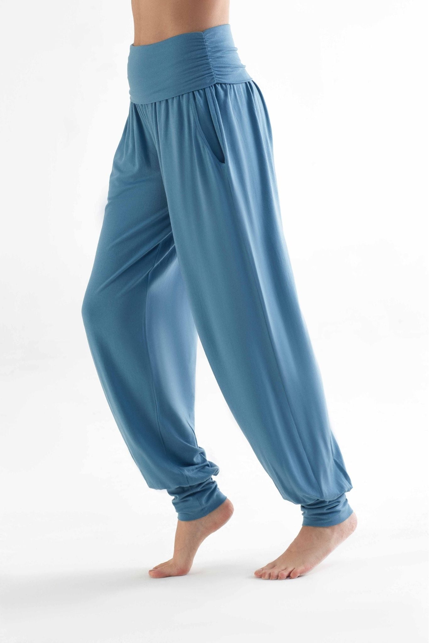 T1320-11 | TENCEL™ Intimate Damen Yoga Hose - Atlantic Blue