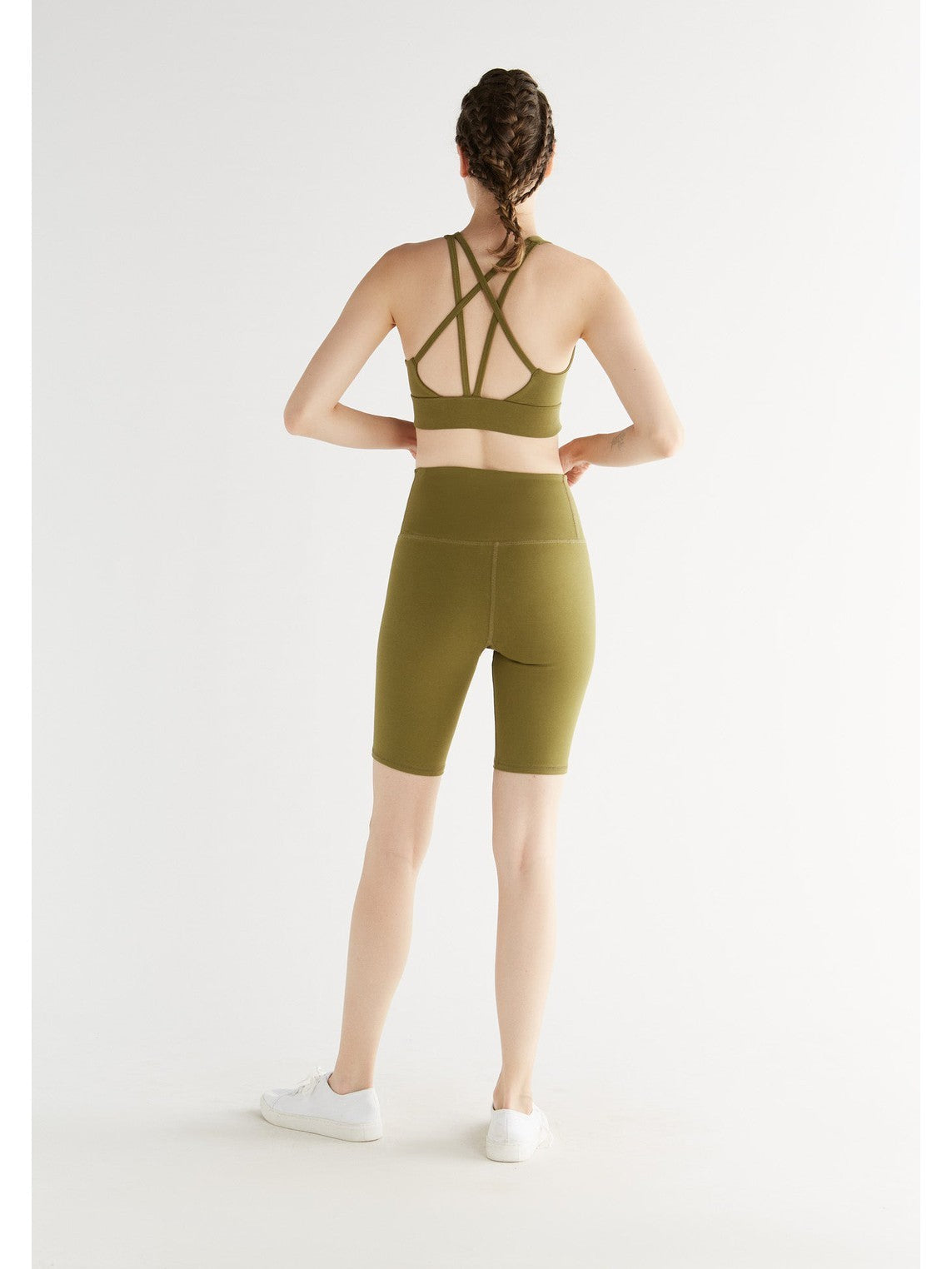 T1331-13 | Women Fit Shorts - Olive