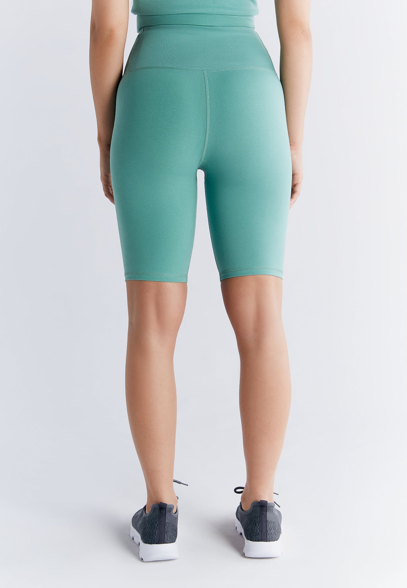 T1331-30 | Women Fit Shorts - Malachite Green