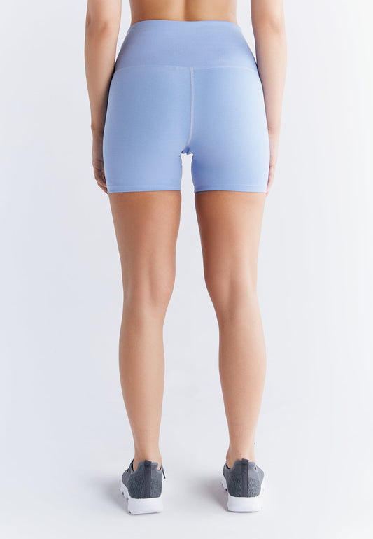 T1332-29 | Women Fit Mini Shorts - Grapemist