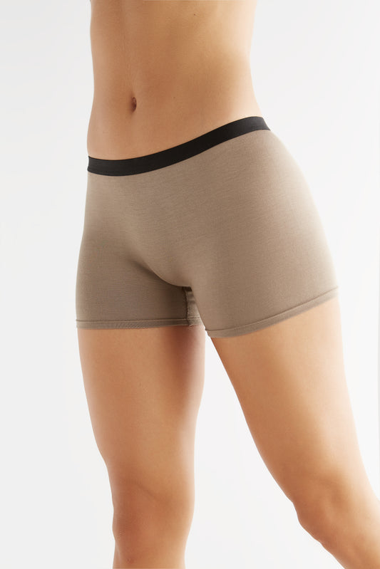 T1400-21 | TENCEL™ Intimate Damen Boyshorts - Mink