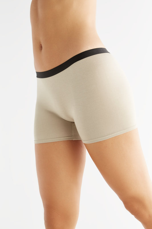 T1400-23 | TENCEL™ Intimate Damen Boyshorts - Abbey Stone