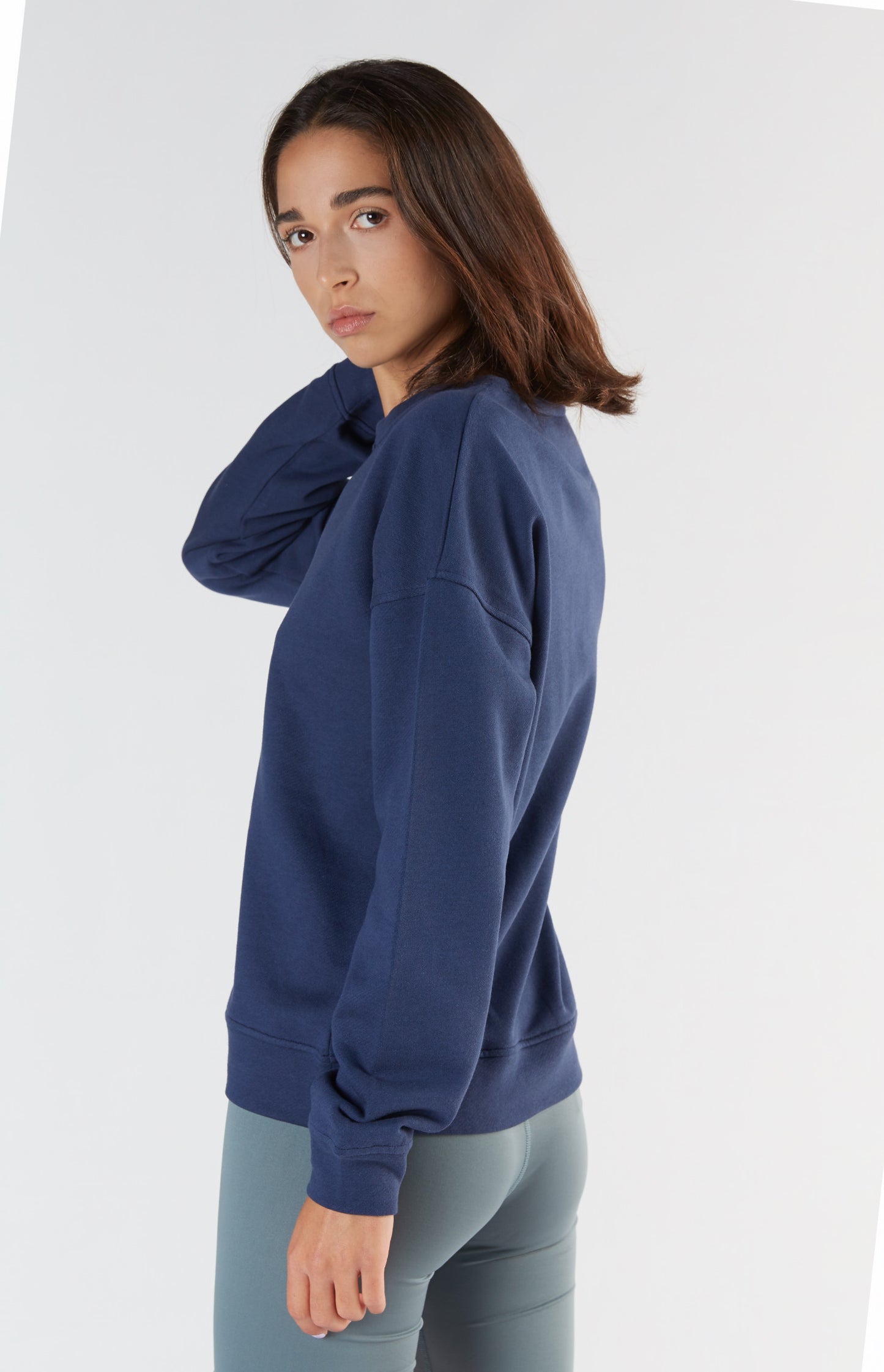 T1800-03 | TENCEL™ Active Damen Sweatshirt - Navy