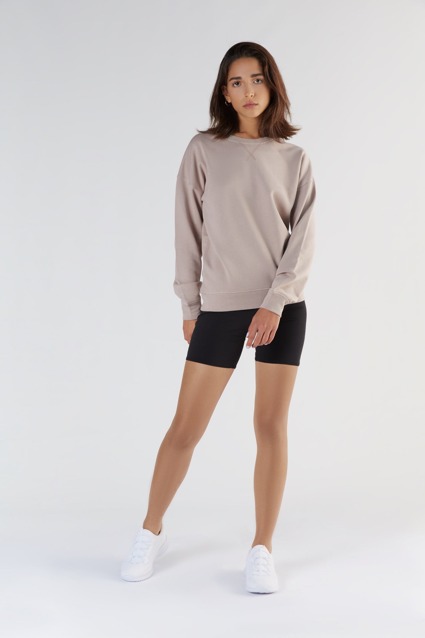 T1800-17 | TENCEL™ Active Damen Sweatshirt - Gall Nut