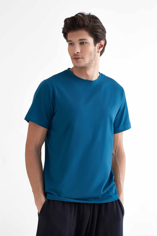 T2100-06 | TENCEL™ Active Men T-Shirt - Petrol