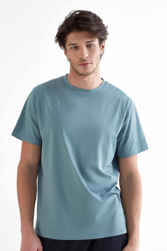 T2100-07 | TENCEL™ Active Herren T-Shirt - Light Grey