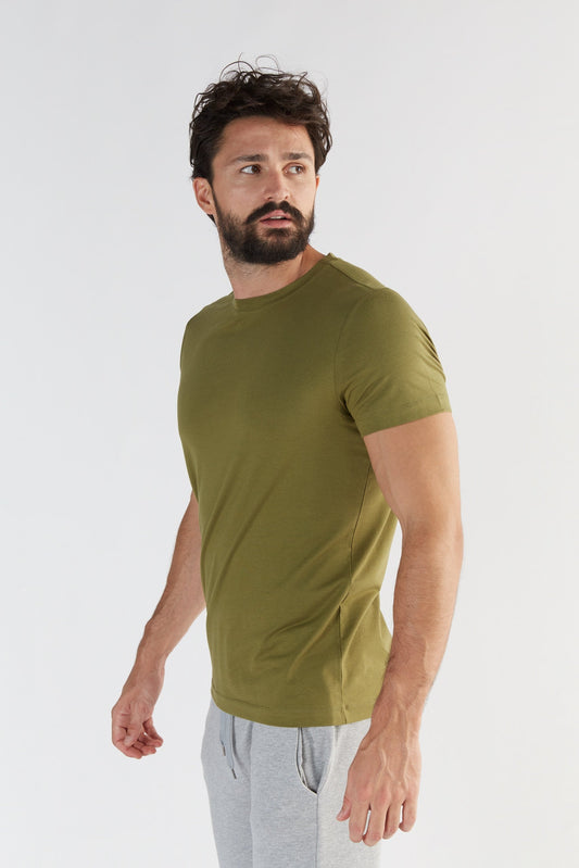 T2100-13 | TENCEL™ Active Herren T-Shirt - Olive