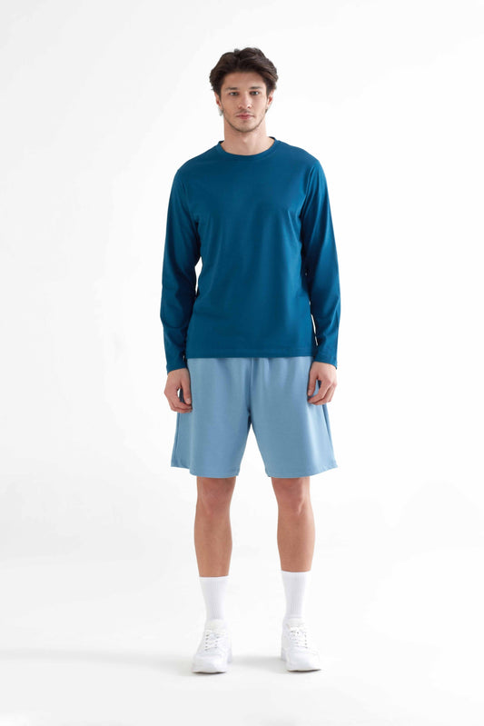 T2300-11 | TENCEL™ Active Men Shorts - Atlantic Blue