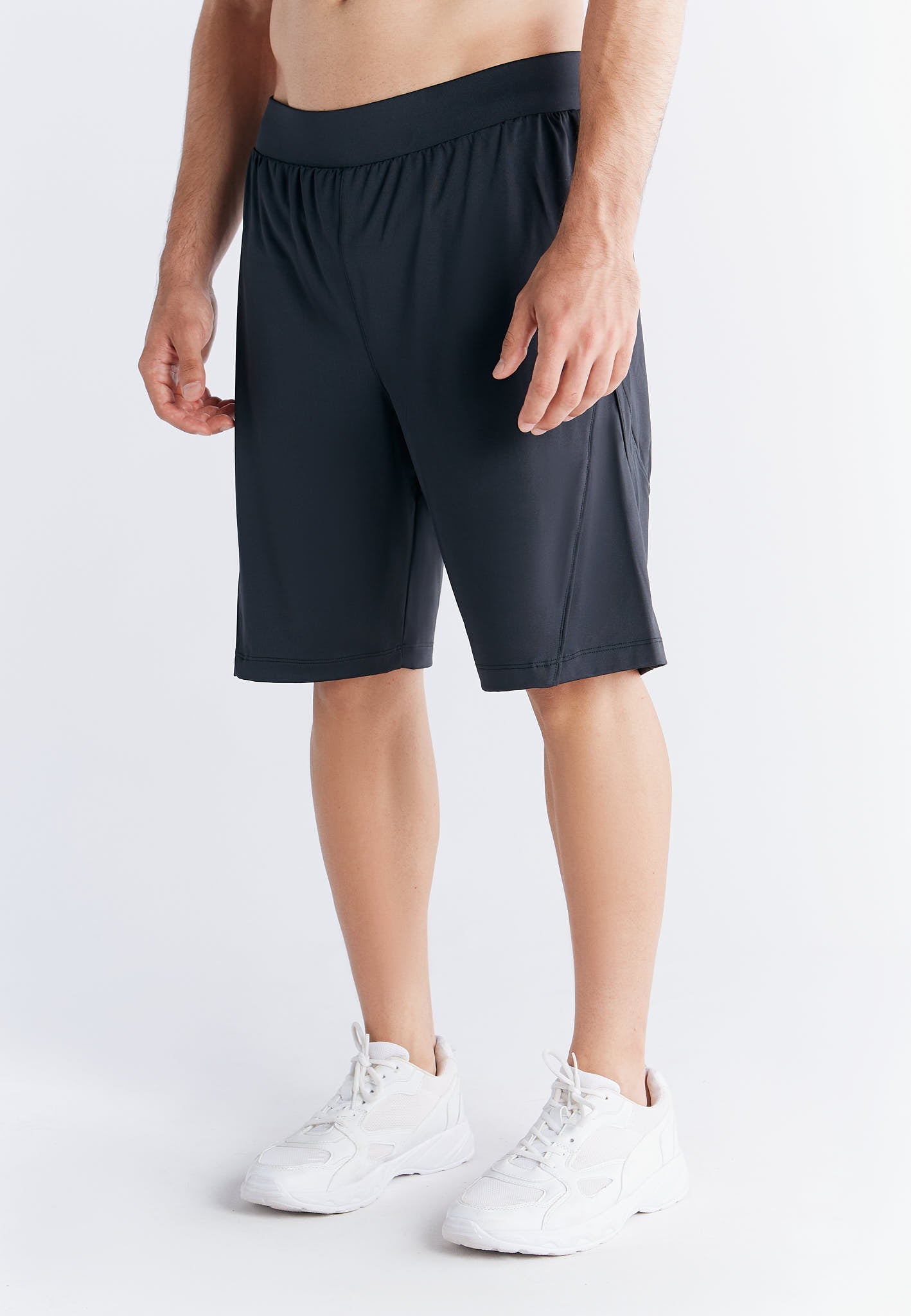 T2301-01 | Active Herren Shorts recyclet - Black