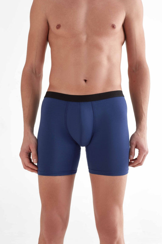 T2400-03 | TENCEL™ Intimate Herren Trunkshorts - Navy